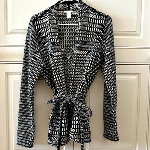 H&M Black and White Blazer